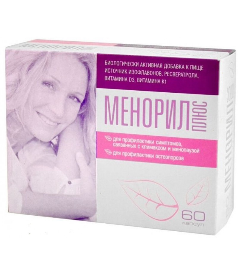Menoril Plus caps 250mg #60 Menoril Plus caps 250mg #60