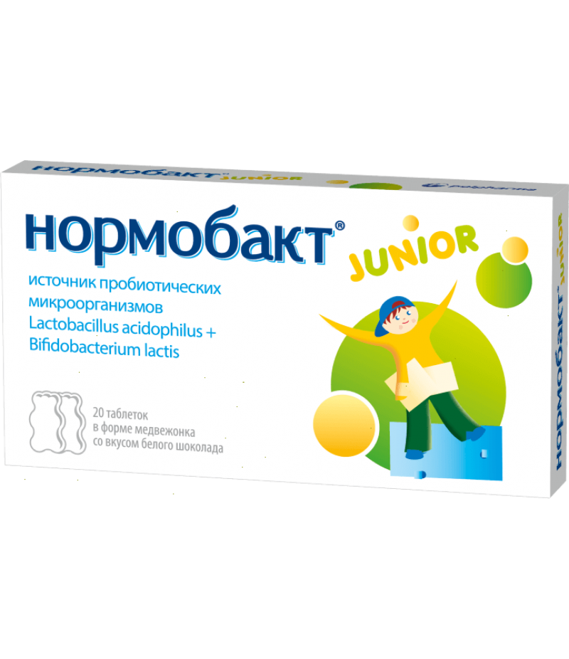 Normobact Junior tabs #20 Normobact Junior tabs #20