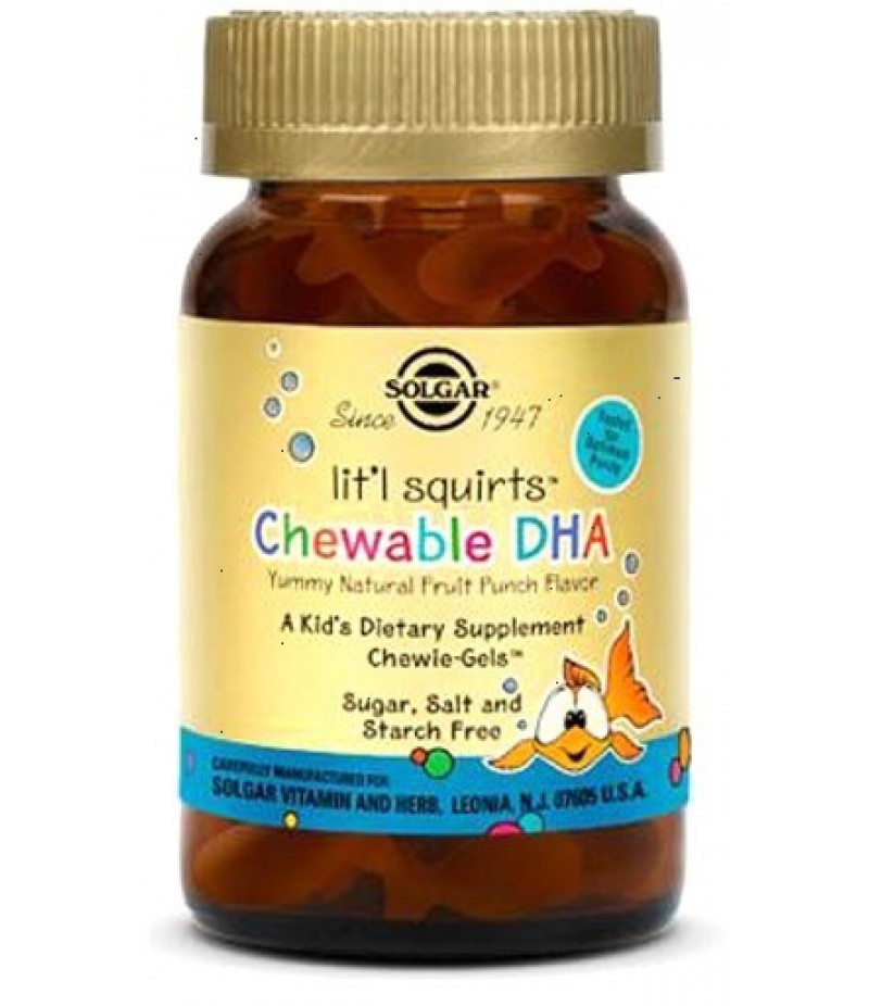 Solgar Goldfish Chewable DHA caps 500mg #90 Solgar Goldfish Chewable DHA caps 500mg #90