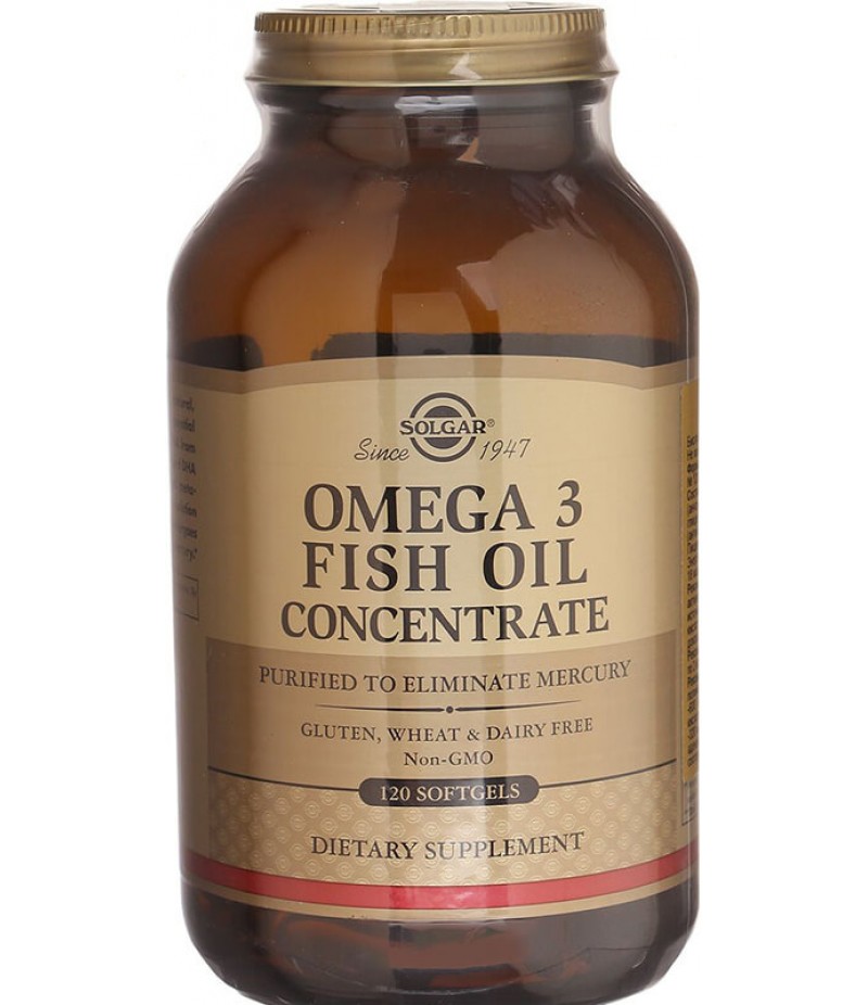 Solgar Omega-3 fish oil concentrate caps #120 Solgar Omega-3 fish oil concentrate caps #120