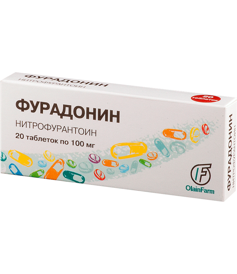 Furadonin tabs 100mg #20 Furadonin tabs 100mg #20