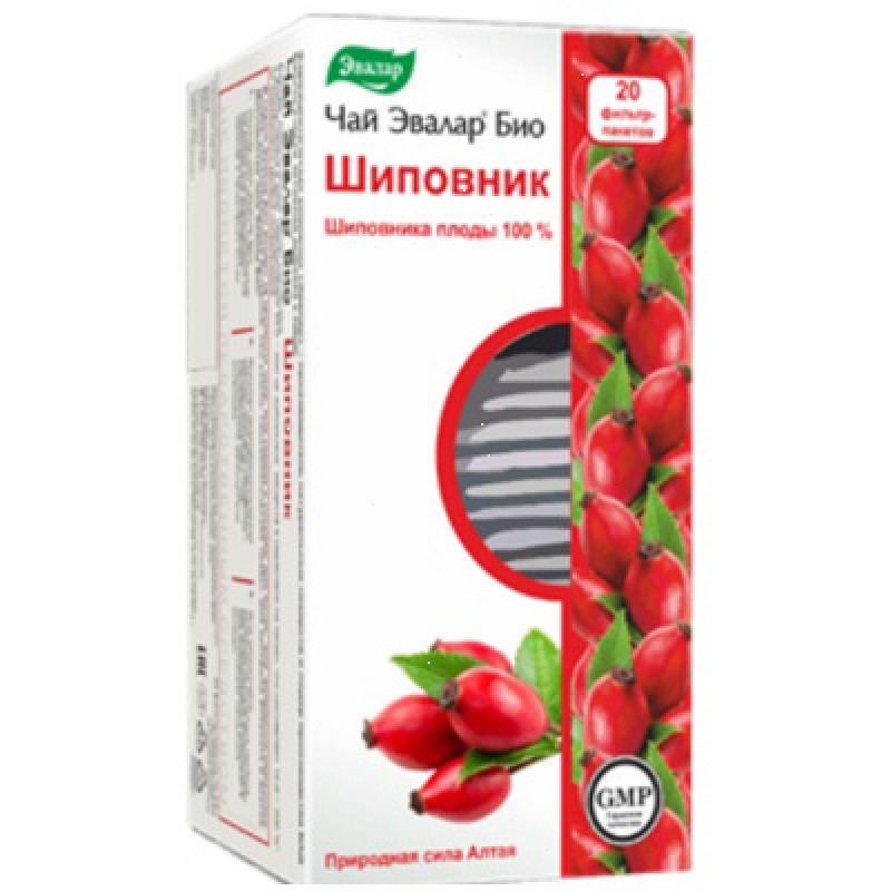 Evalar bio tea Rosae (dogrose) 2gr #20
