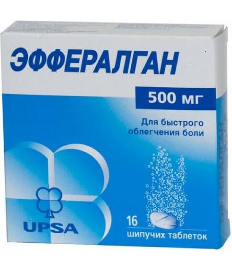 Efferalgan tabs 500mg #16 Efferalgan tabs 500mg #16