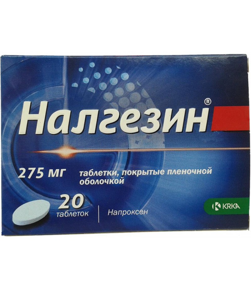 Nalgesin tabs 275mg #20 Nalgesin tabs 275mg #20
