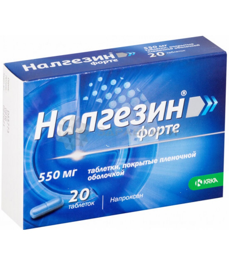 Nalgesin Forte tabs 550mg #20 Nalgesin Forte tabs 550mg #20