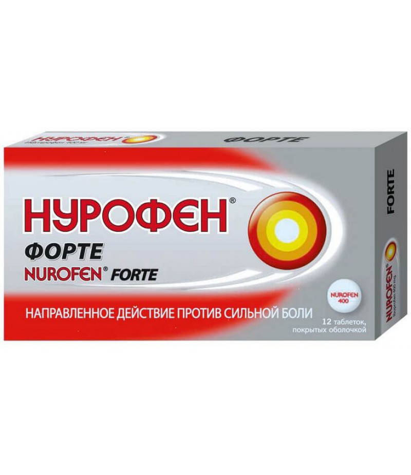Nurofen Forte tabs 400mg #12 Nurofen Forte tabs 400mg #12